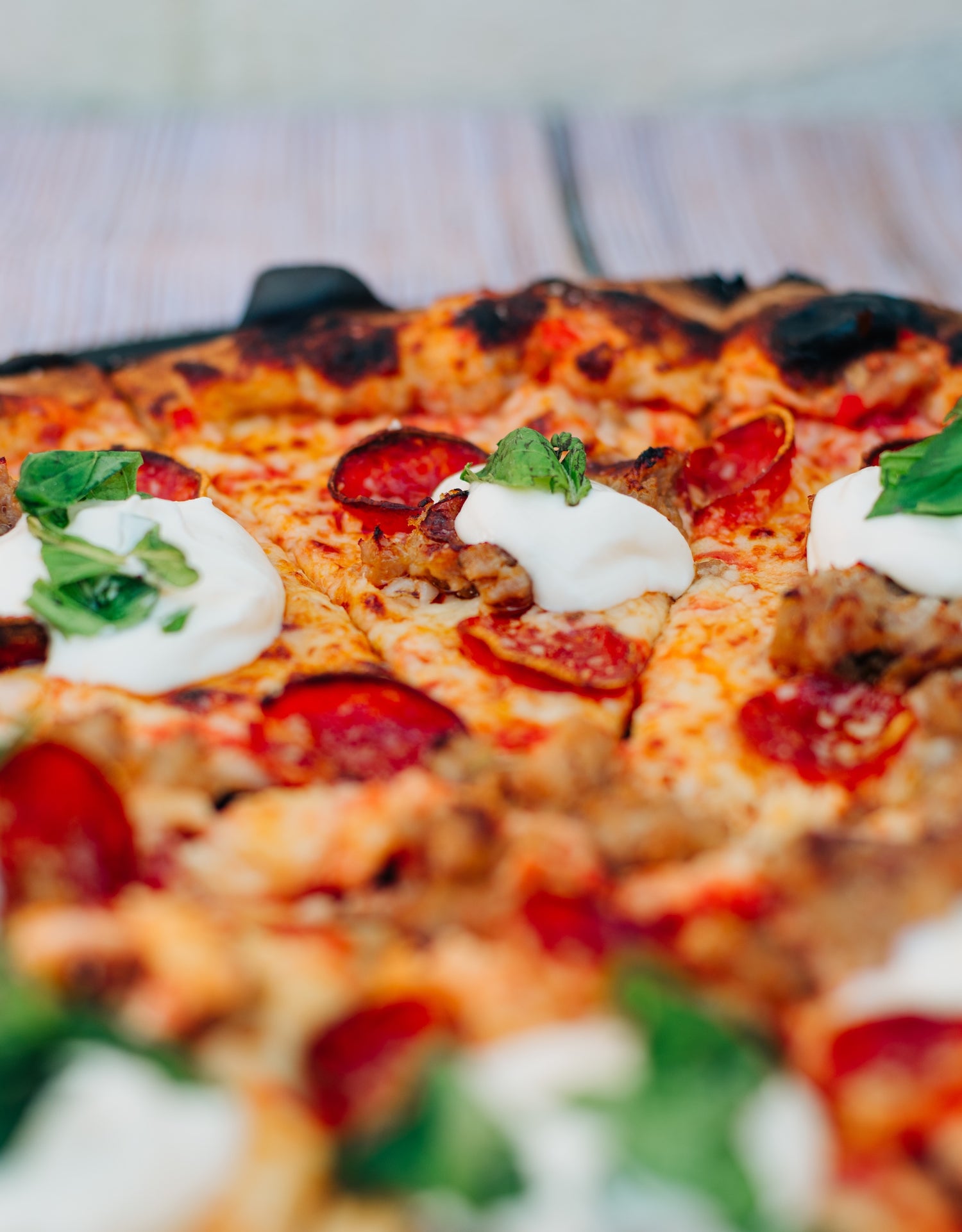 best ricotta pizza near me β Creamy Classic from Fire & Char Pizza Company in Richmond VA. Serving best delivery takeout in RVA and Henrico, VA
